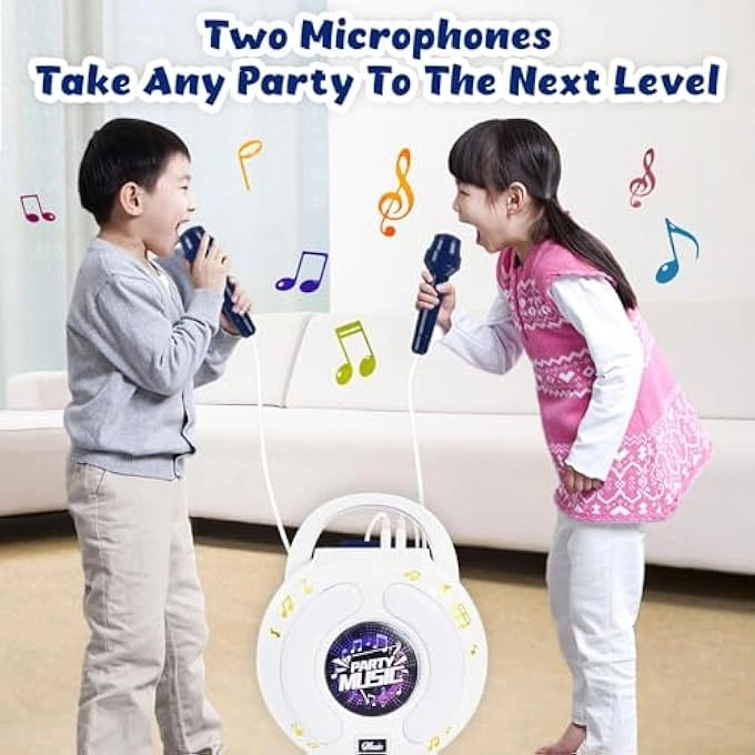 Karaoke Machine - 2 Wireless Mics 10W