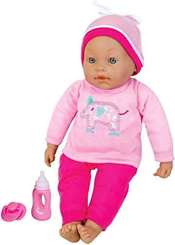 Lissi Interactive Baby Doll - 16 inches pink pajama set Ages 2+