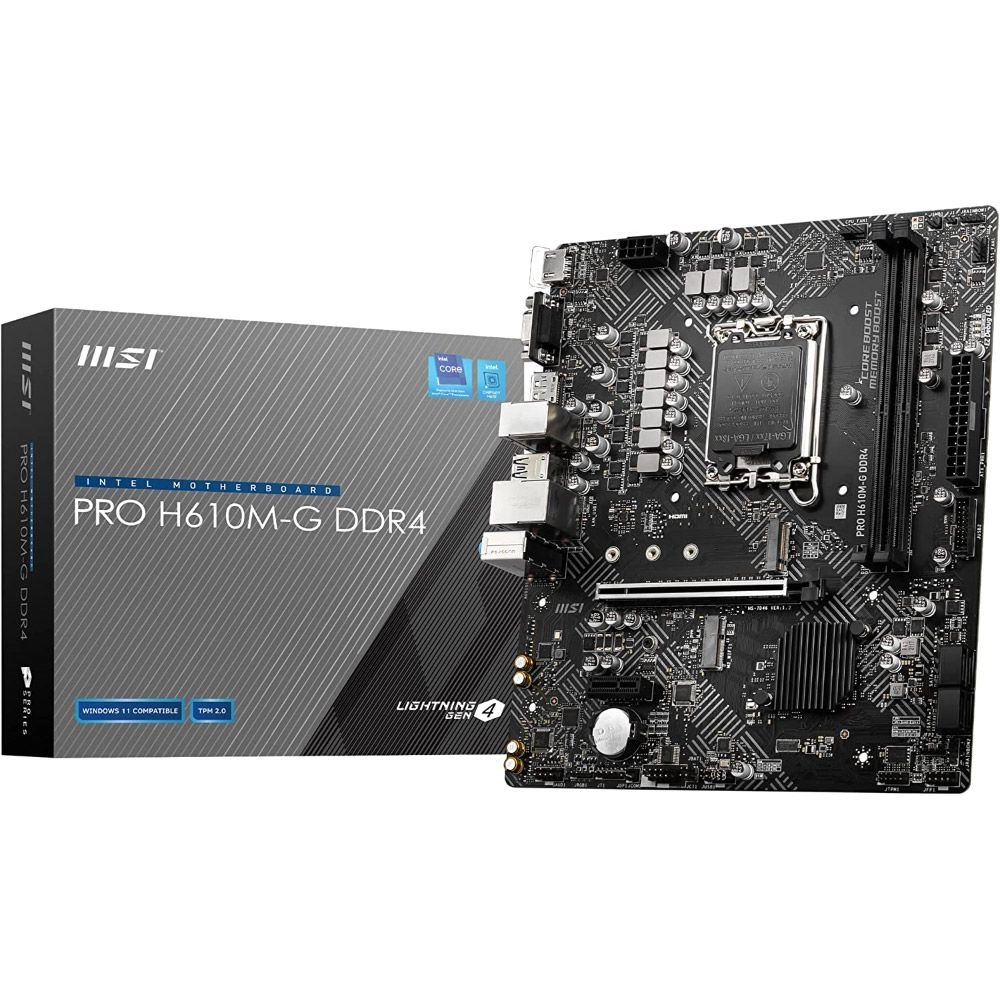 H610M-G - DDR4 Micro-ATX LGA 1700