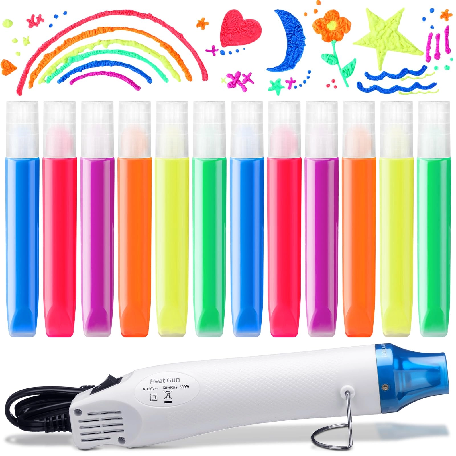 Halloscume YUU2158 - Purple, blue, orange, rose red, yellow, green ball tip