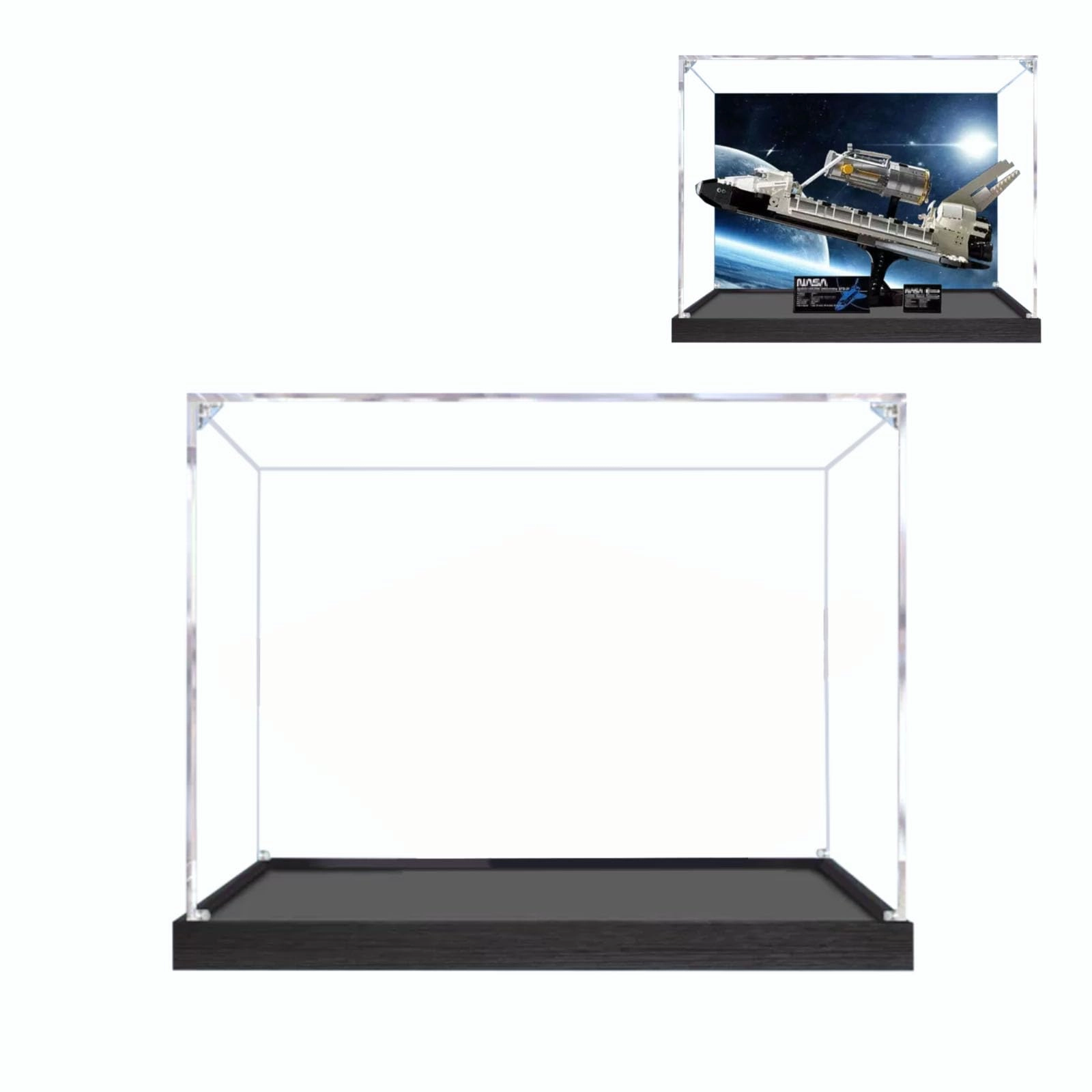 SUNHON Figures Display Box - 60x40x40cm Acrylic 3mm