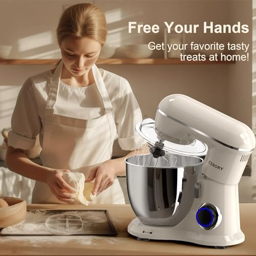 Electric Mixer - 6.5 Quarts 660 watts