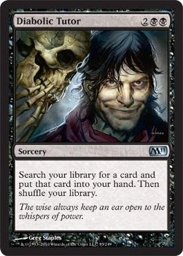 Wizards of the Coast Diabolic Tutor - M11093