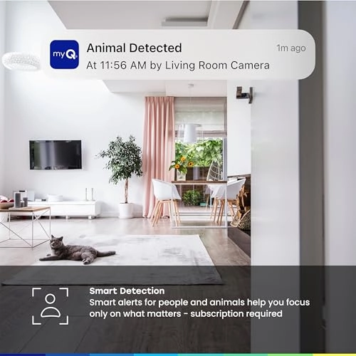 myQ Indoor Plug-in Security Camera Gen 2