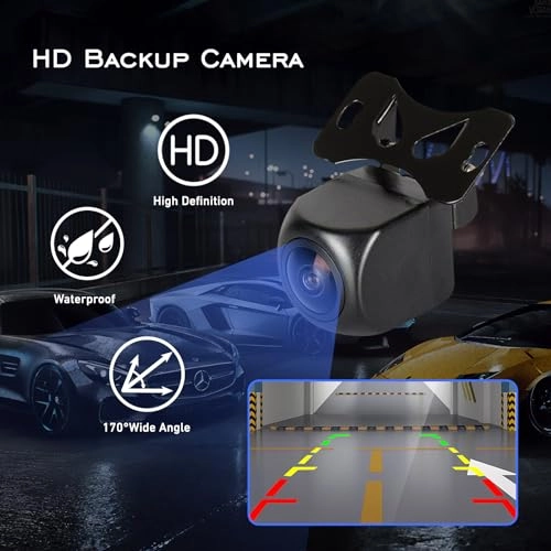 Carplay & Android Auto with Dash Cam - 4K