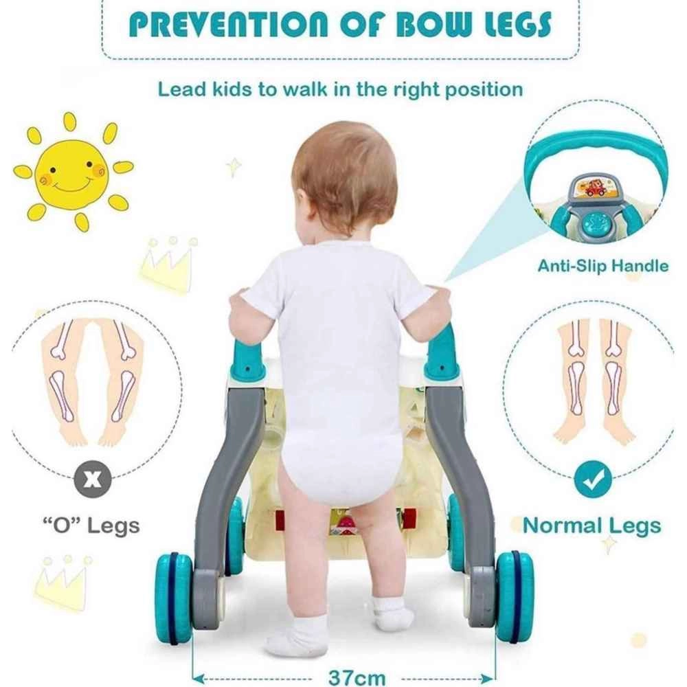 Baby Learning Walker - With Steering Wheel 6 months+