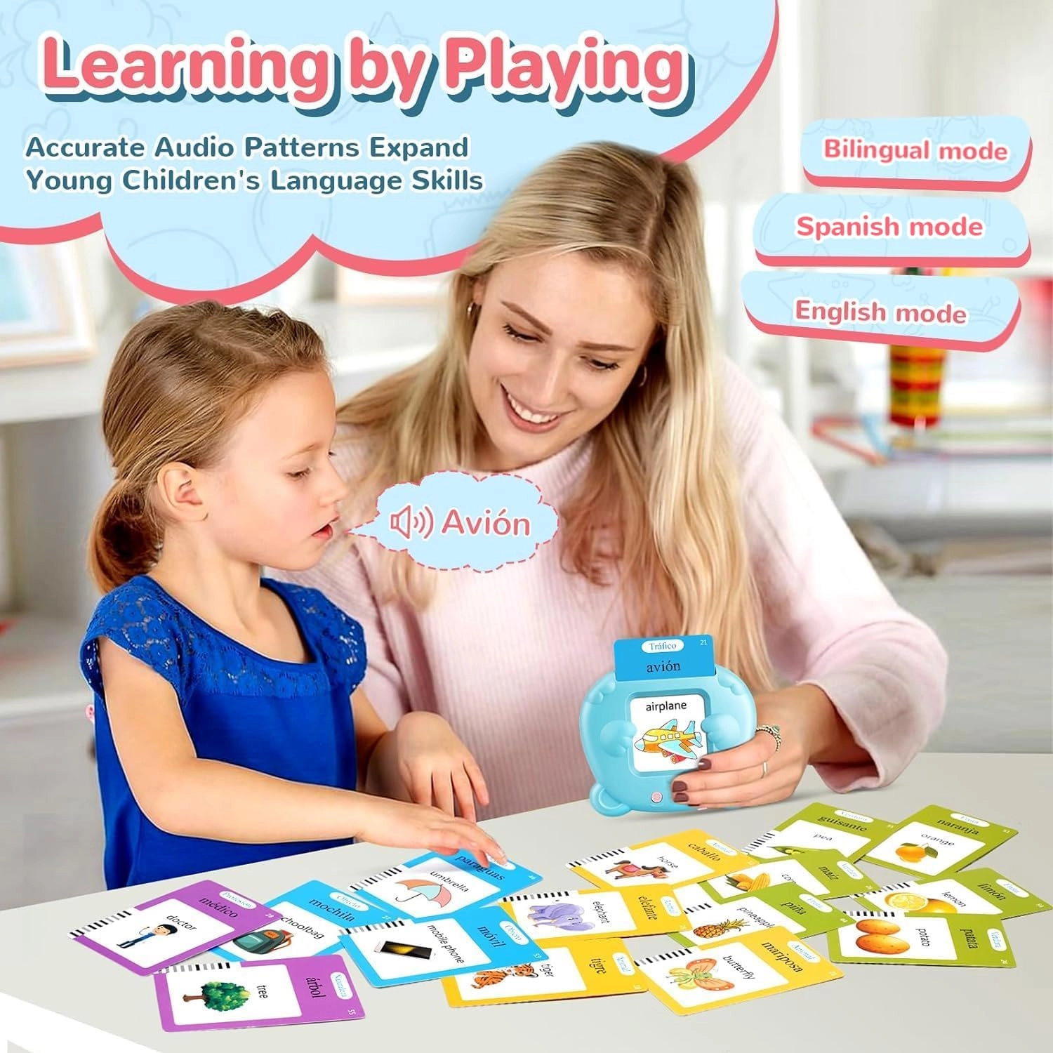 Talking Flash Card - 3+ 1 pieces