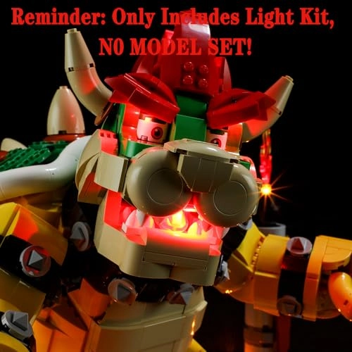 LED Lighting Kit - The Mighty Bowser 1 pcs Architecture