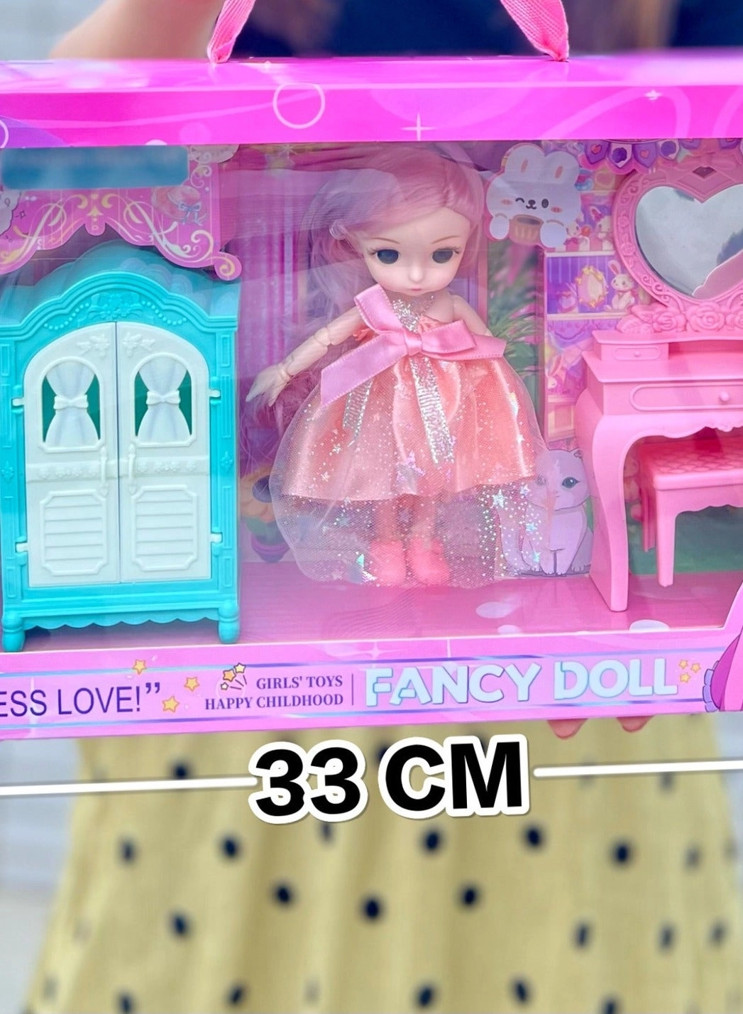 Doll Gift Box Set - Princess Multicolour