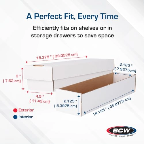 Trading Card Storage Box - 800-Count Pack
