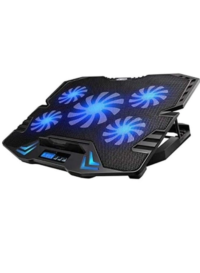 Laptop Cooling Pad - 5 fans 12-15.6 inch