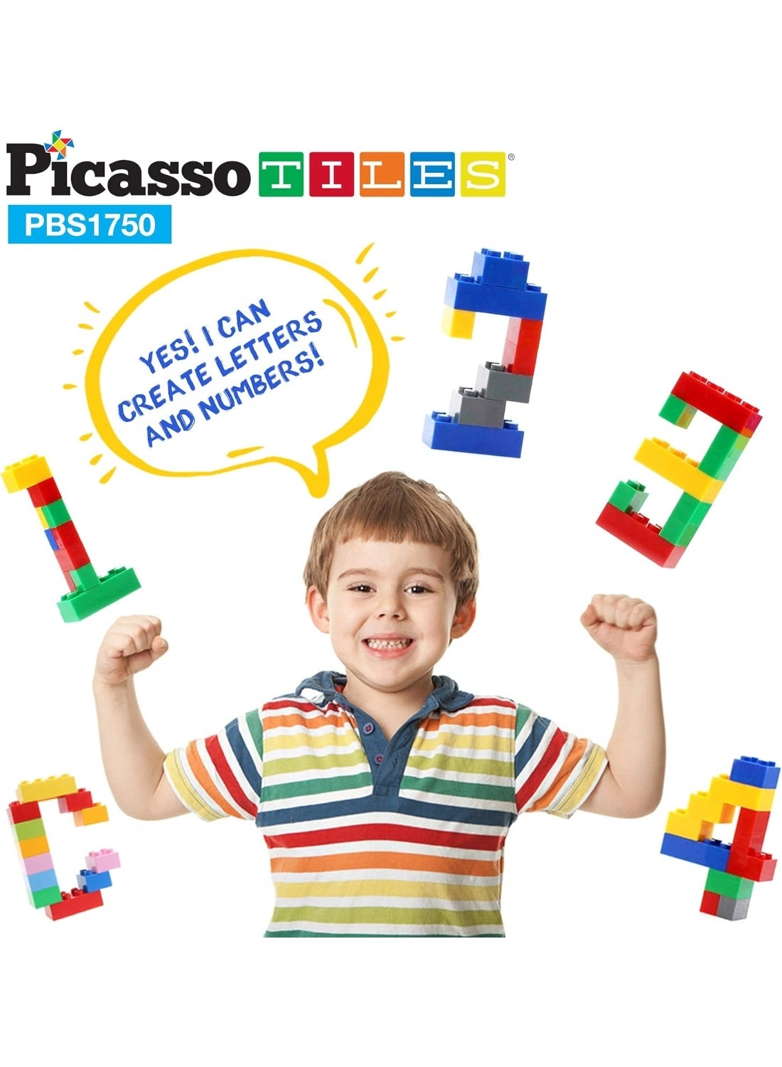 Building Block Tiles - 1750pcs