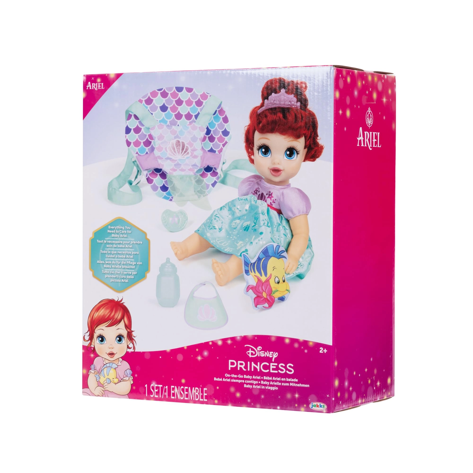 Ariel Baby Doll - Deluxe On-the-Go Carrier Ages 2+