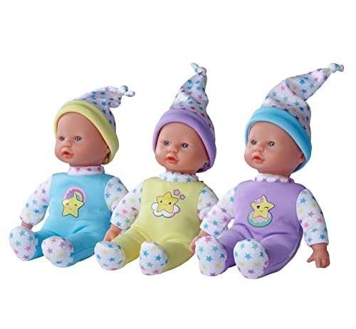 Laura Stars Collection Soft Body Doll - 3 Assorted Designs 5 Sounds 20 cm