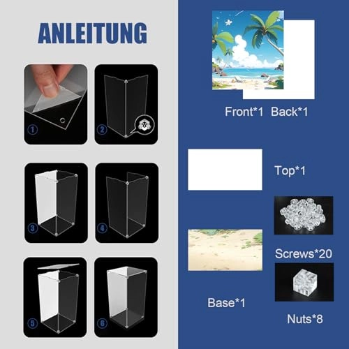 Lego Stitch 43249 Acrylic Display Case - Clear Dustproof