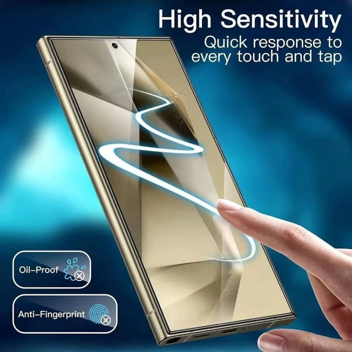 Clear Screen Protector for Samsung Galaxy S25 Ultra