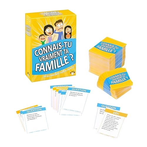 Do you really know your family? - Card Game (French)
