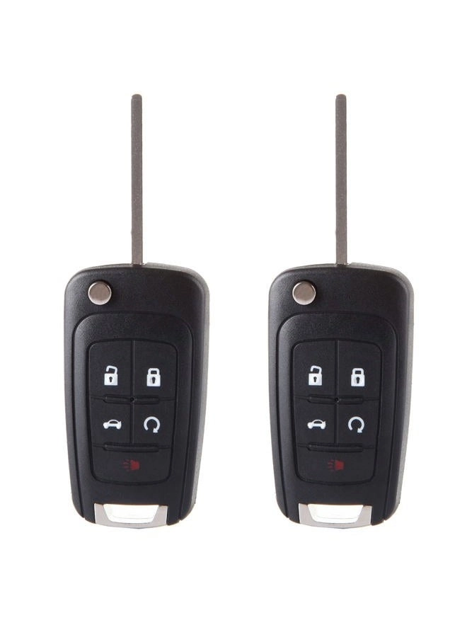 5 Button Remote Key Fob Case - Flip 2 piece(s)