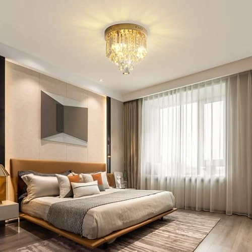 Modern Mini K9 Crystal Ceiling Light