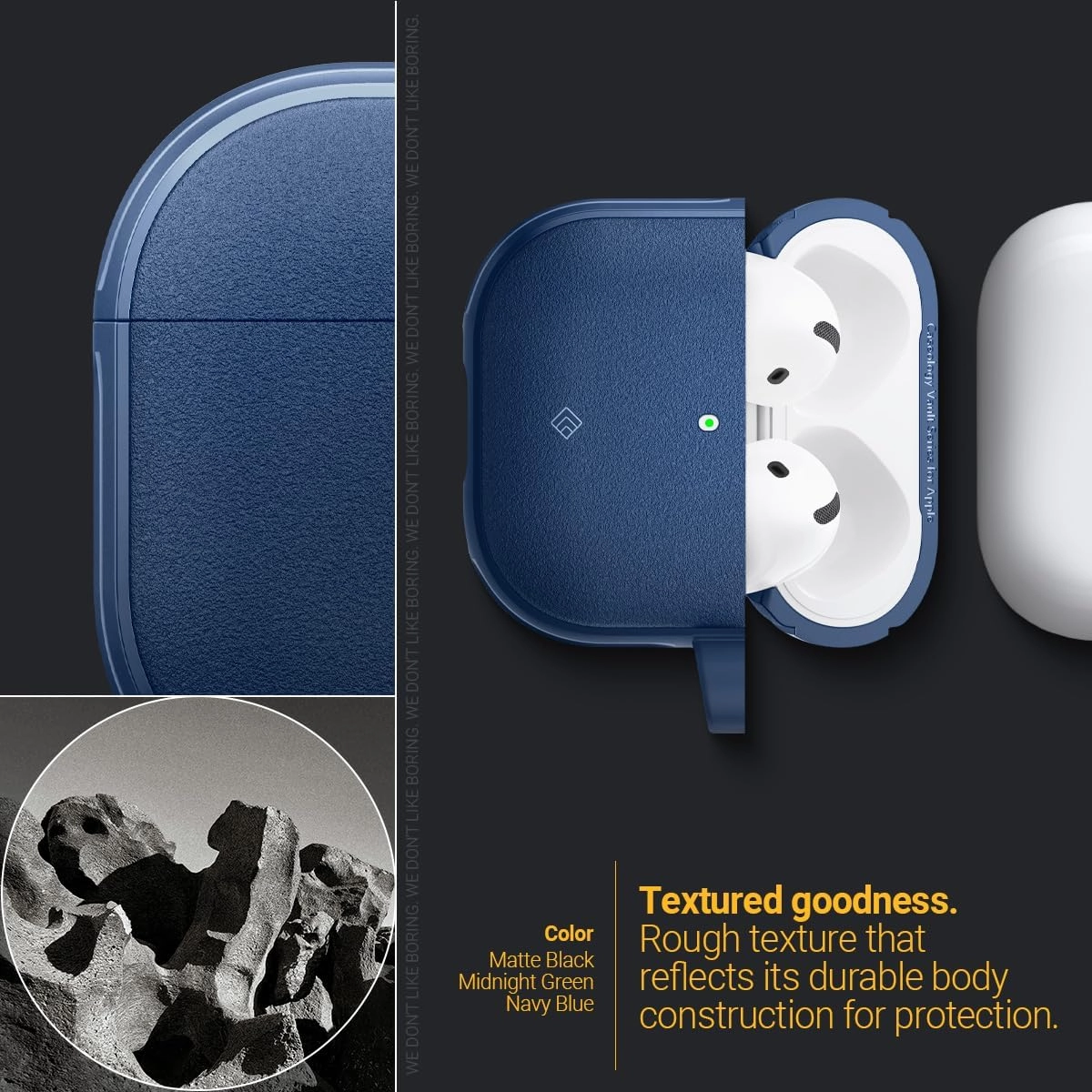 Case for AirPods 4 - Mil Grade Drop Protection