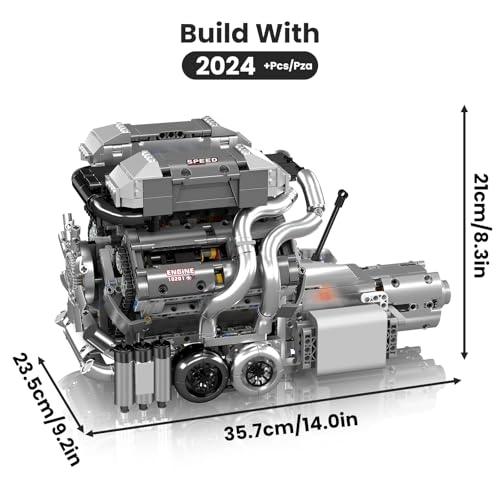 W16 Model Engine Kit - 2024 pcs