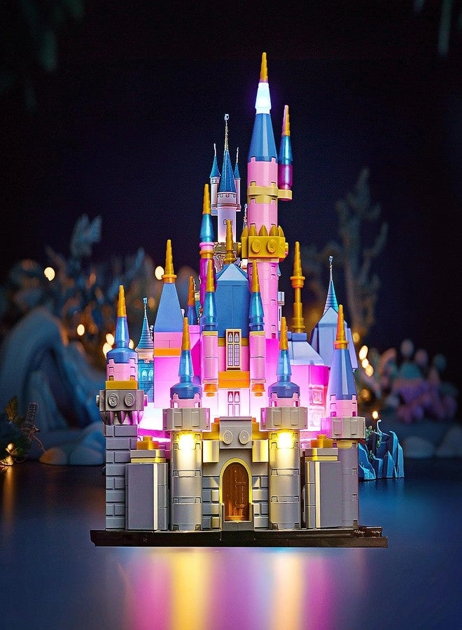 Brickshining LED Lighting Compatible with Lego Mini Disney Sleeping Beauty Castle 40720