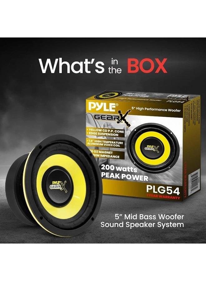 Car Mid Bass Speaker System - 5in