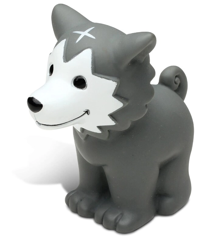 Puzzled DolliBu Wolf Bath Buddy Squirter - Floating Rubber Water Squirting