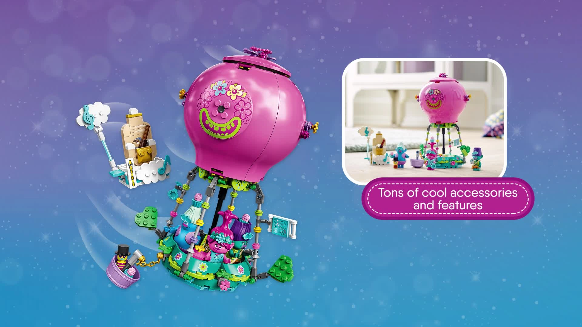 Trolls World Tour Poppy’s Hot Air Balloon Adventure (41252)