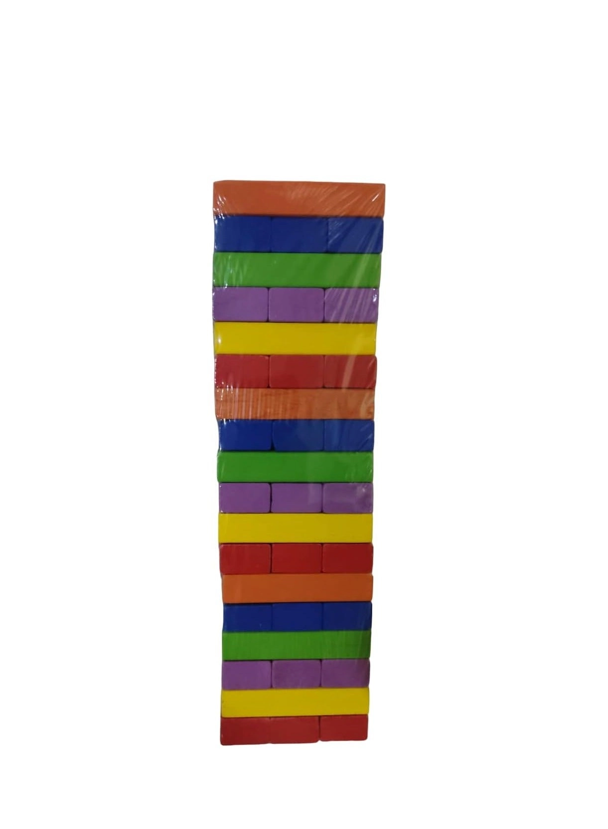 Wooden Tumbling Tower Blocks - 54 pcs