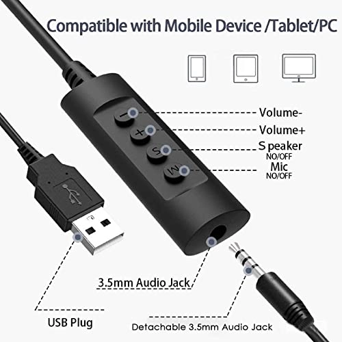 Laptop Headset Wired Headset