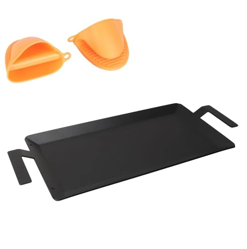 Carbon Steel Griddle - 24\" x 10\"