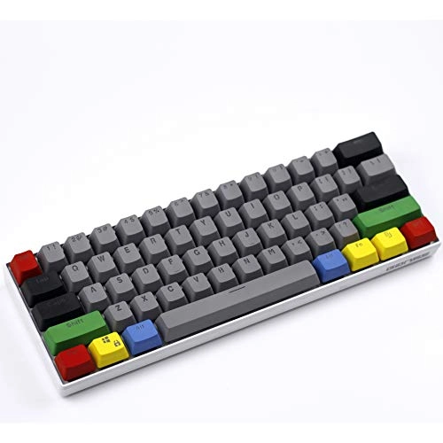 OEM Profile PBT Thick Keycaps - 61 Key Layout Auxiliary