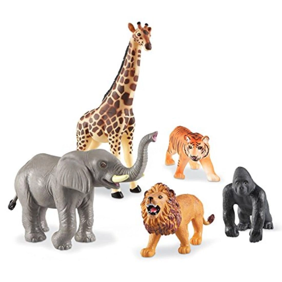 Learning Resources Jumbo Jungle Animals I - 3+ 5 pieces