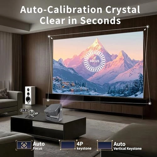 GTV Ecosystem Smart Projector Z9 450ANSI 3840 x 2160