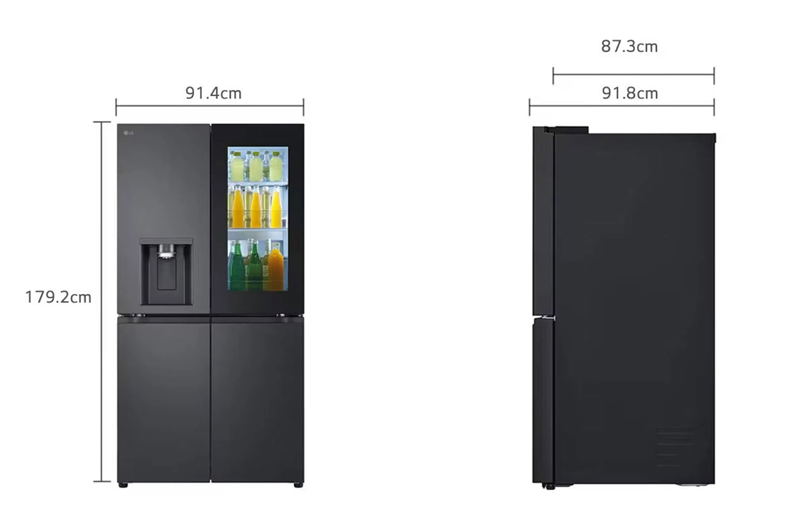 InstaView GR-X39FFCRB