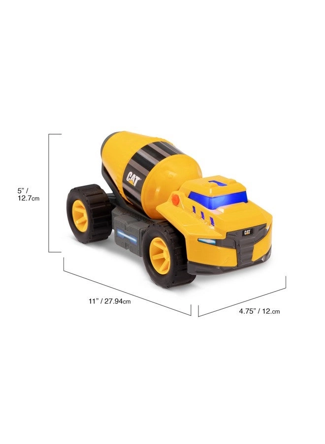 Future Force Cement Mixer - Lights and Sounds Yellow 3+ Years