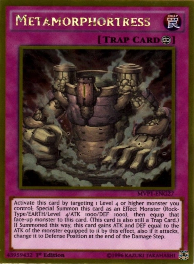 Yu-Gi-Oh! Metamorphortress - The Dark Side of Dimensions Gold Edition