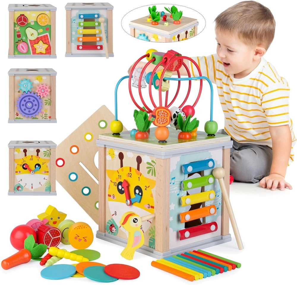Jace 10 in 1 Multifunctional Activity Cube - 1+