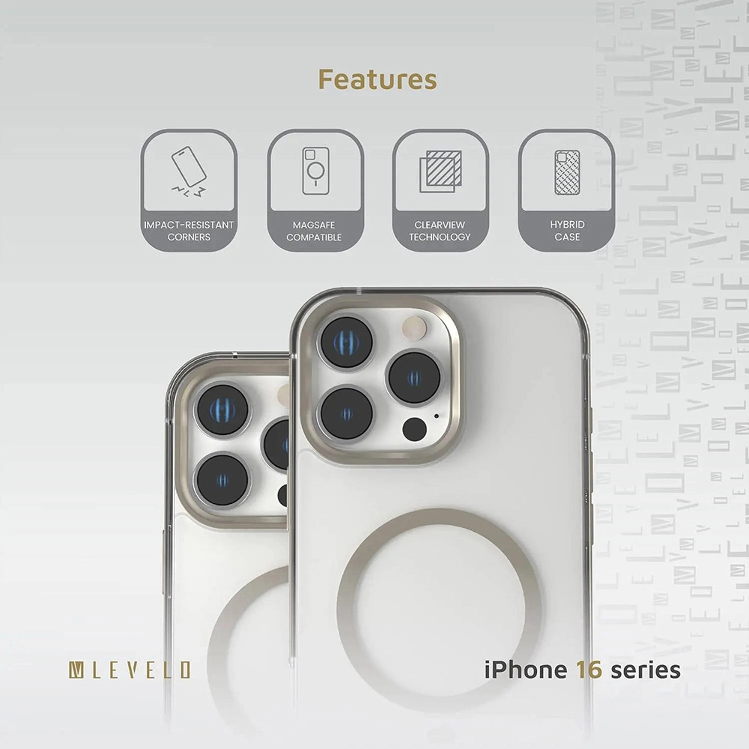 Claire Bumper Case with MagSafe for iPhone 16 Pro Max