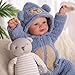 Carina Reborn Baby Doll - 20 Inch Soft Vinyl Boy