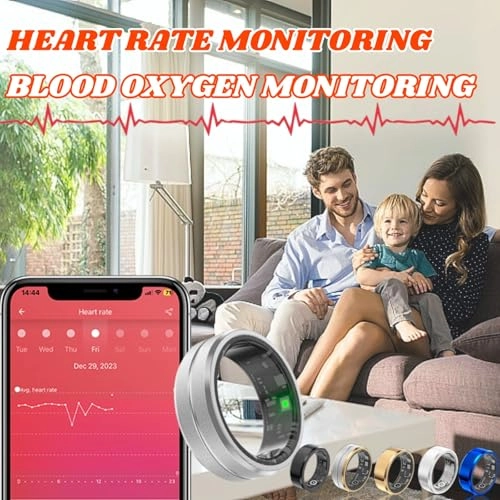 Smart Ring Health Fitness Tracker - 7