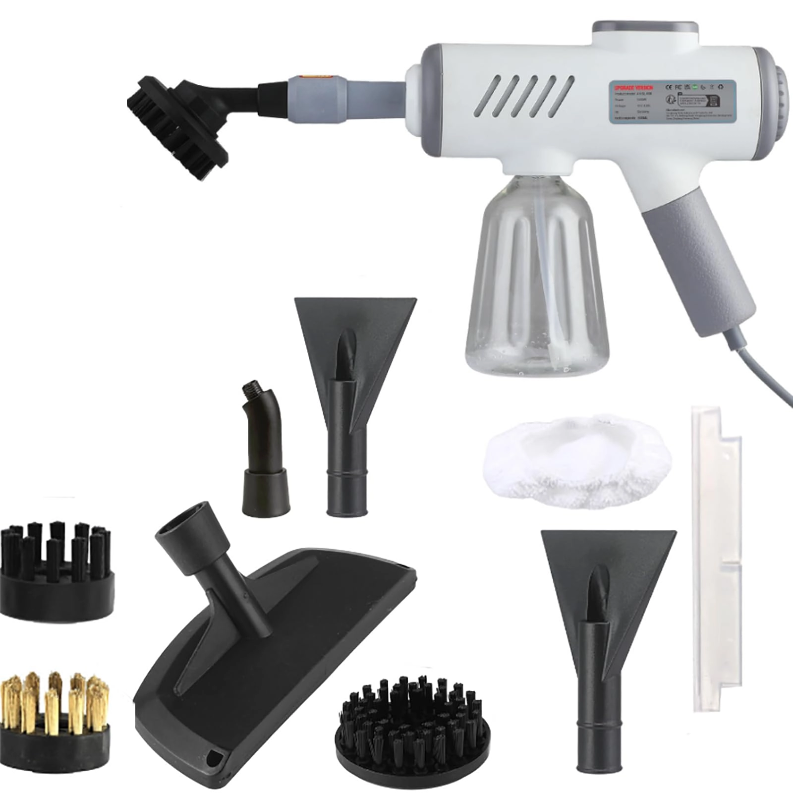 Hu7ken Portable Handheld Steam Cleaner - 500ml