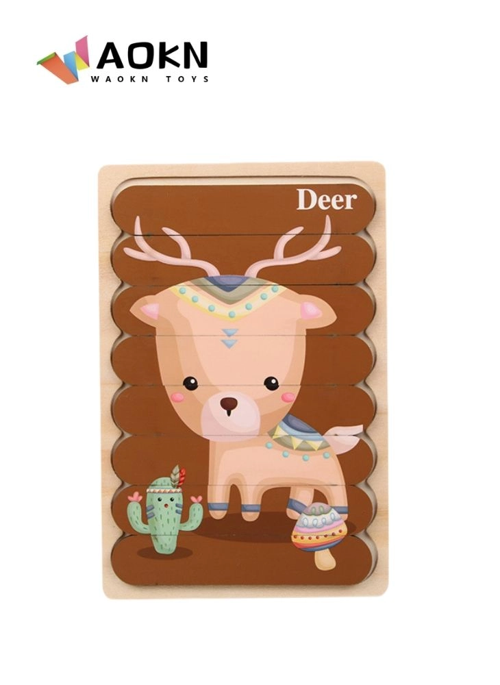 Kids Wooden Puzzle - 2+ Years