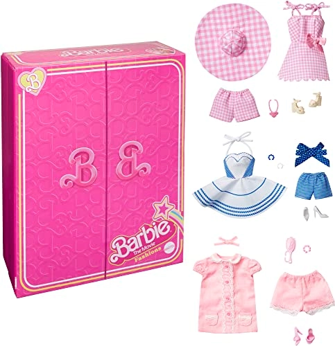Barbie The Movie - 3 Outfits Shoes Accessories Ages 3+