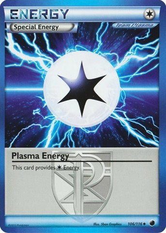Pokemon USA, Inc. Plasma Energy 106/116 - Plasma Freeze
