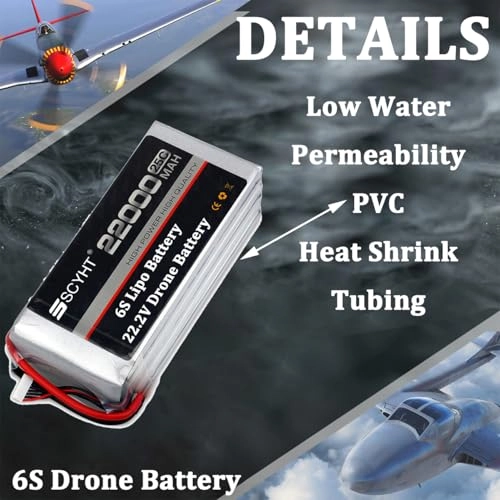 Lipo Battery 6S - 22.2V 22000mAh 30C