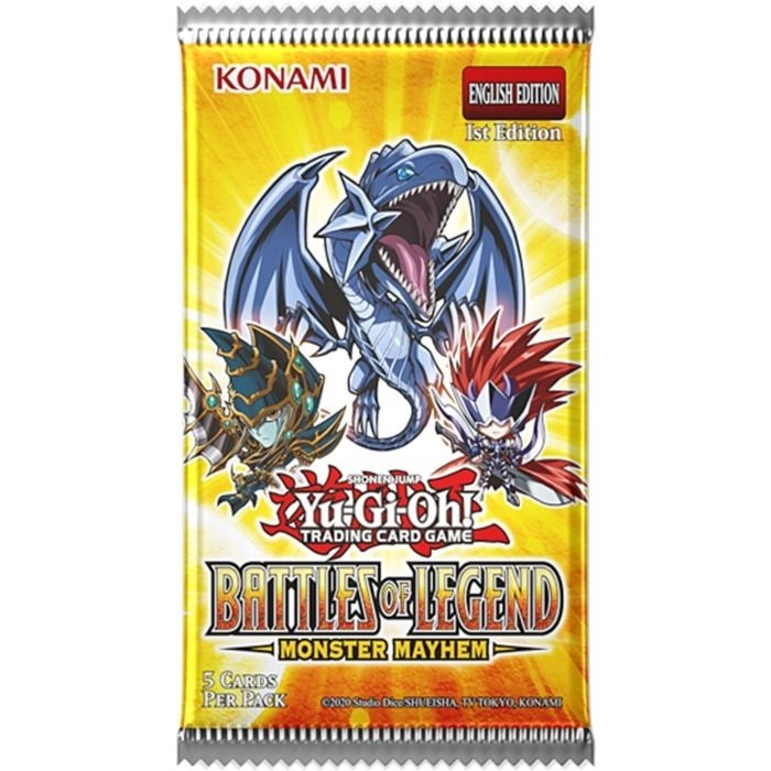 Yu-Gi-Oh! Battles of Legend: Monster Mayhem 1st Edition - German 5pcs