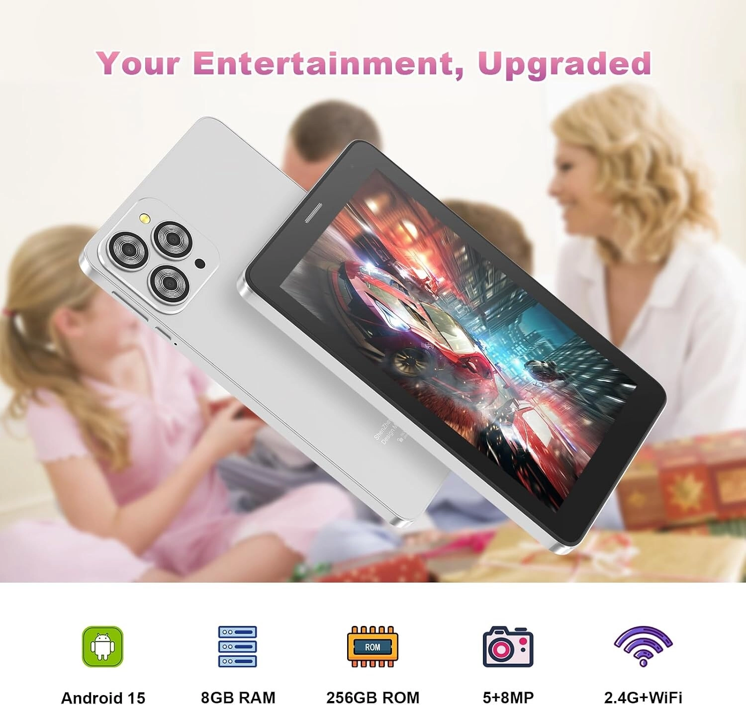 7 Tablet Wi-Fi 8GB RAM 256GB