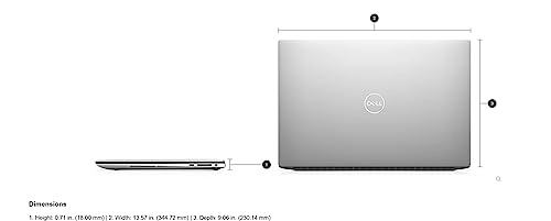 XPS 15 9520 - 15.6'' i7-12700H 32GB DDR5 1TB SSD